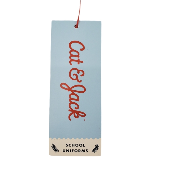 NWT Cat & Jack Girls School Uniform Pants Size 8 - Four Pack Fighter Pilot Blue - Picture 7 of 8